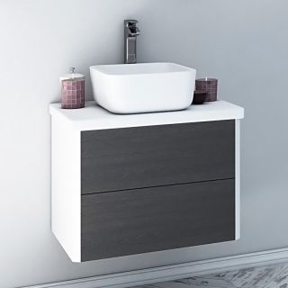 Тумба под раковину Акватон Брук 60см дуб Феррара 1A201901BCDF0